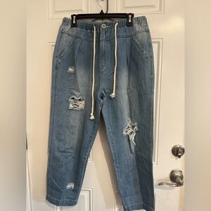 Easel Light Blue Relaxed Fit Jeans